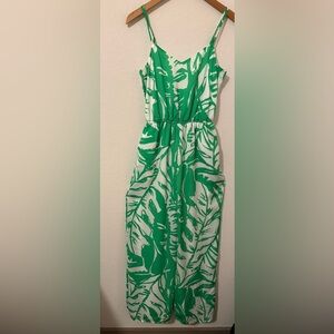 LILLY PULITZER | 20th Anniversary Collection Green and White Boom Boom Jumper